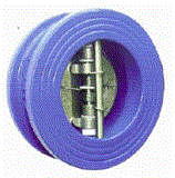 Double Door Wafer Check